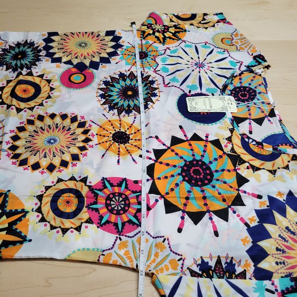 Livagirl Multicolor Short Sleeve Blouse  *NWT* Size XXL - Picture 7 of 11